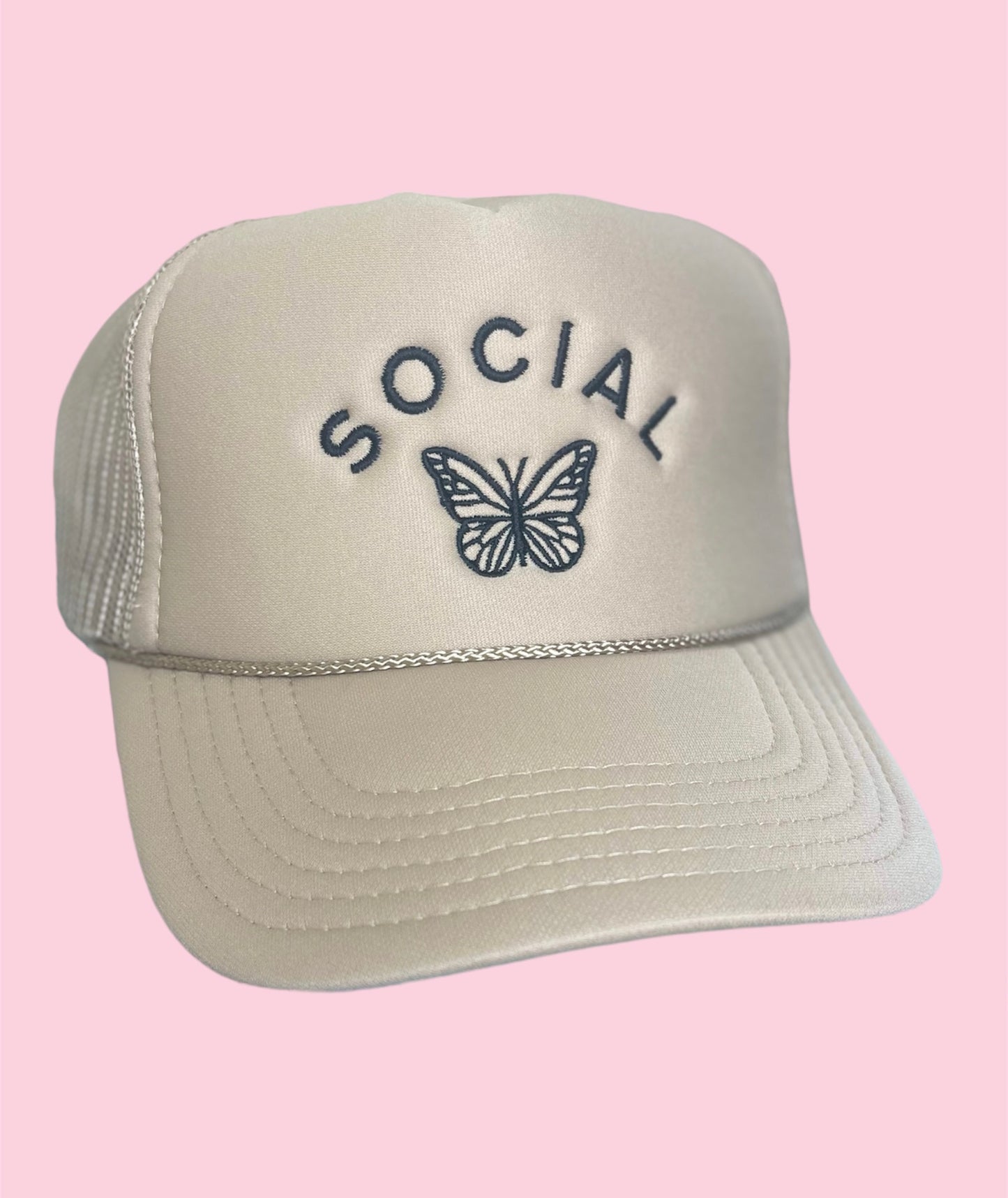 Social Butterfly Trucker Hat