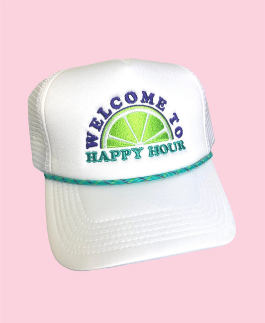 Happy Hour Trucker Hat