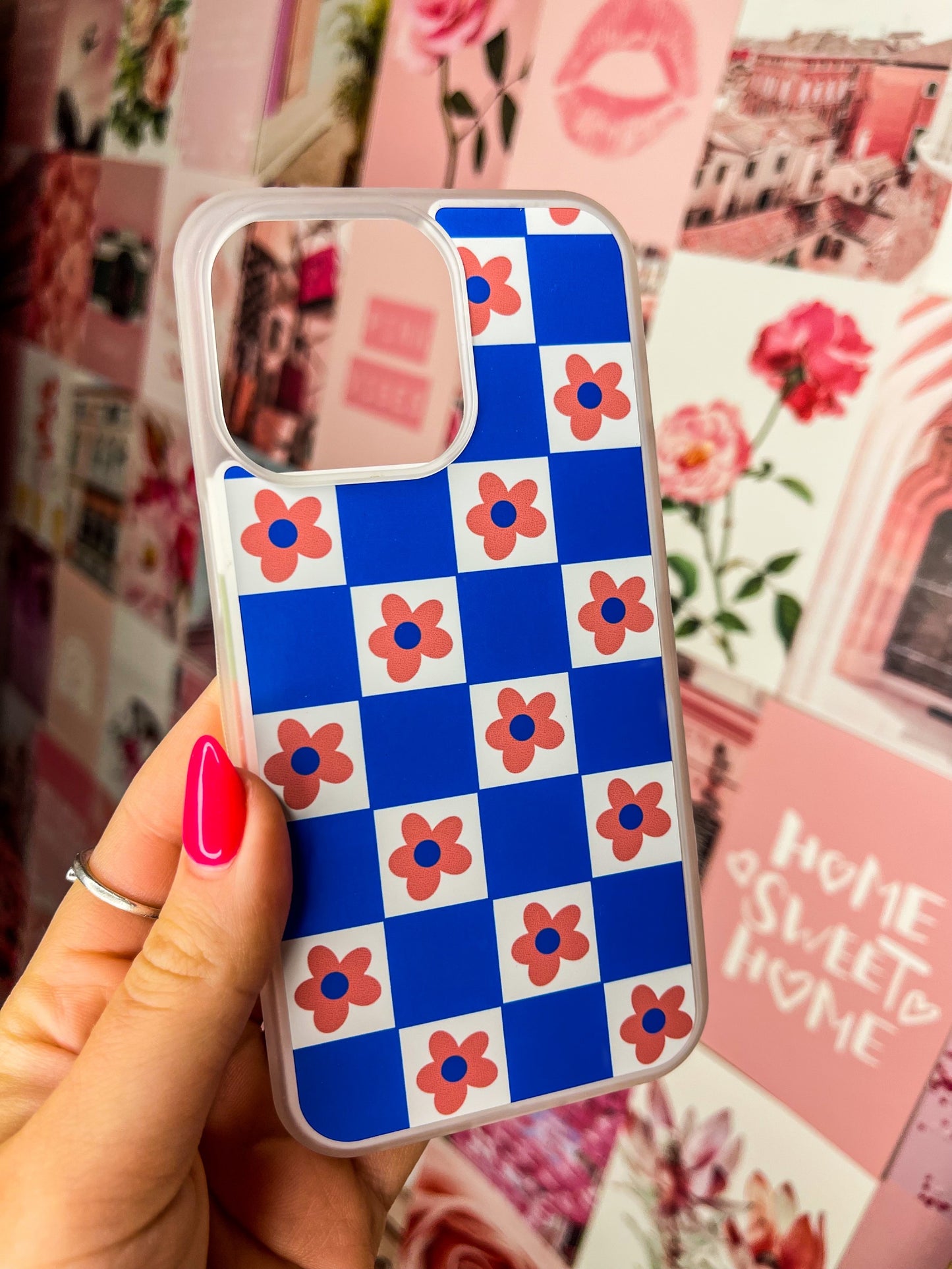 Blue Flower Case