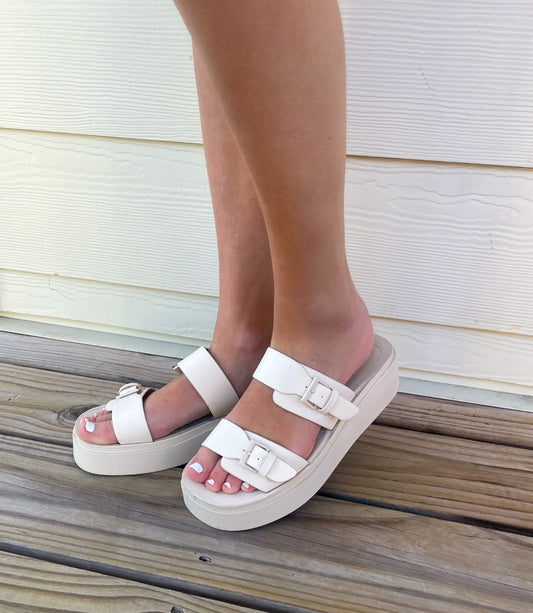 Boardwalk Sandals - Ivory